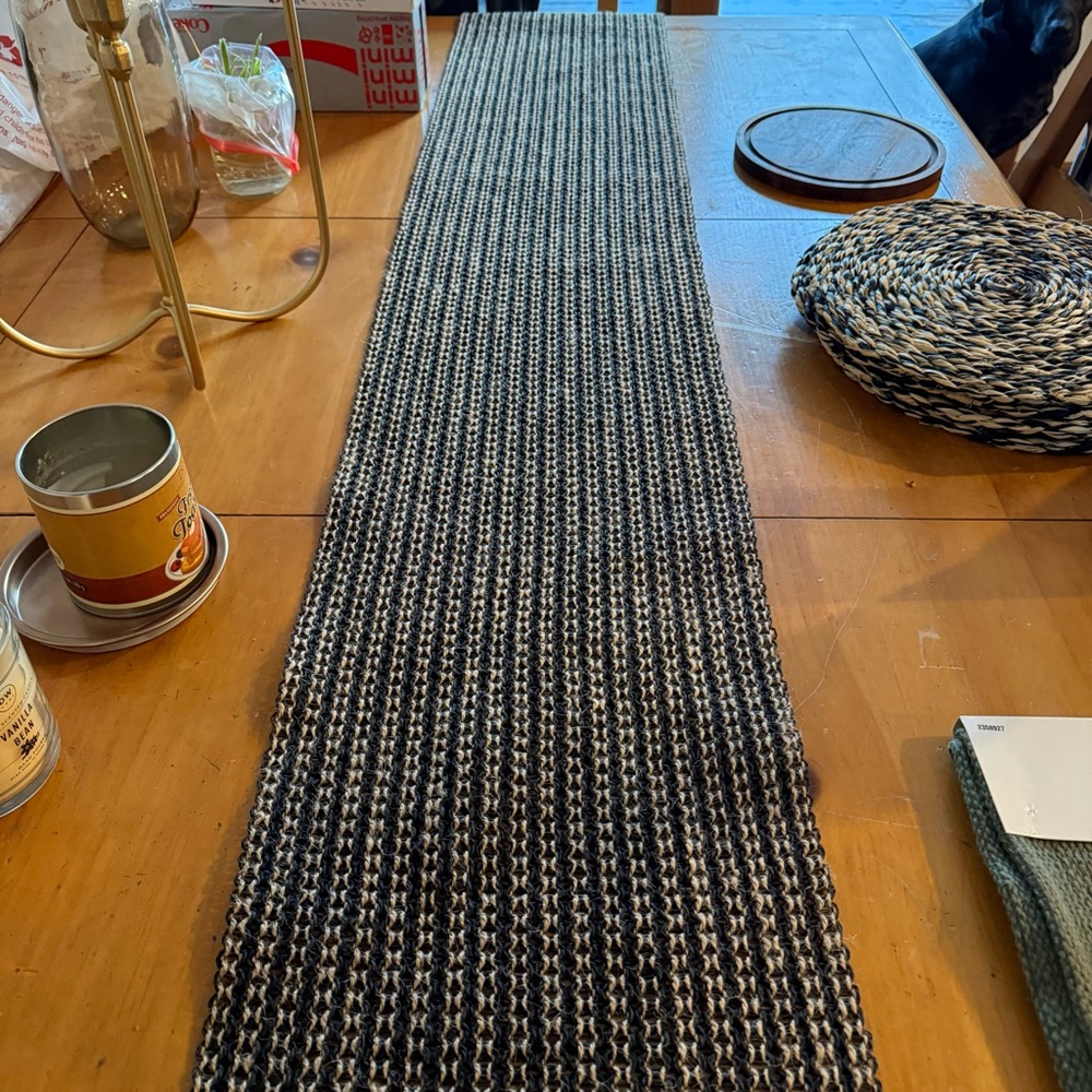 Braided Farmhouse Table Runner 12x88”